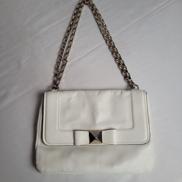 Kate Spade Ivory Terrace Justine Bow Crossbody Handbag - Picture 1 of 16